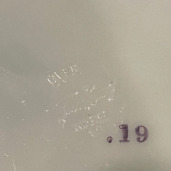 Fire King Mint Plates with Baby and Puppy/Kitten Illustrations - Picture 2 of 5